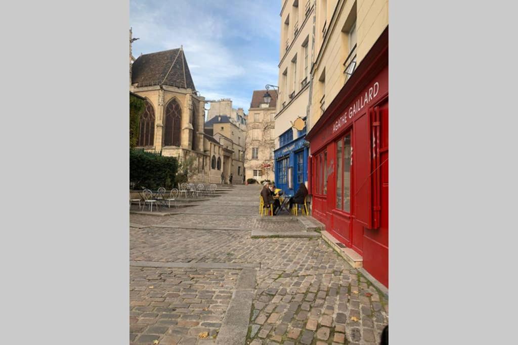 Charming Le Marais Retro Apartment Paris Exterior photo